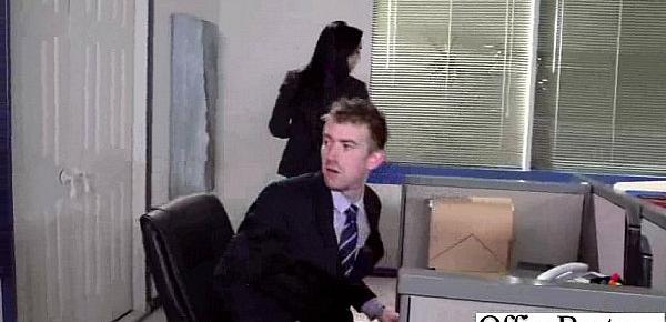  Horny Worker Girl With Big Tits Banged Hard Style In Office (selena santana) vid-02